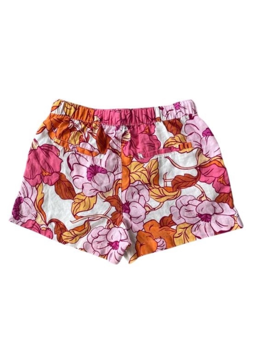 RACHEL by Rachel Roy Floral Linen Shorts (US)XS